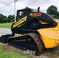 2013 NEW HOLLAND C238 Compact Track Loader 84HP Diesel Engine Hydraulic