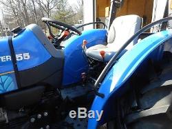 1 Owner 2014 New Holland Workmaster 55 4x4+ Loader+ 89 Hrs- No Emmisions