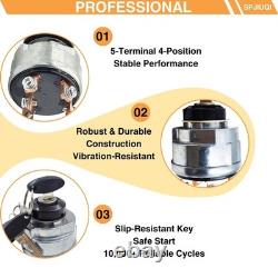 11X Ignition Switch SBA385200331 for Ford New Holland Loader CL25 CL35 CL45 CL55