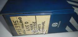 1990 1995 Ford New Holland Tractor 655 D Loader Backhoe Parts Catalog Manual