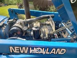 1996 New Holland 1920 4x4 Diesel Tractor With Loader & Attachments Ford 4WD Diesel
