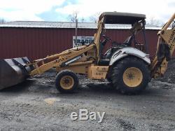 1997 New Holland 555E 2wd Tractor Loader Backhoe One Owner Only 2200 Hours