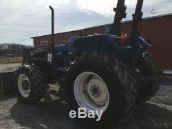 1997 New Holland 6640 4x4 Farm Tractor with Loader