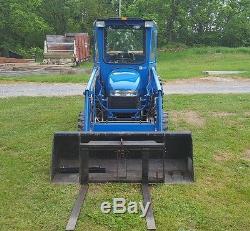 1998 New Holland 1630 Compact Tractor WithLoader & Curtis Cab