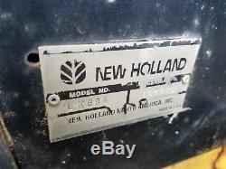 1998 New Holland LX885 Skid Steer Loader Diesel Construction Farm 2 Speed Cab