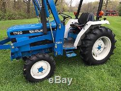 1999 Ford New Holland 1720 Tractor 4x4 Loader 443 Hours