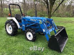 1999 Ford New Holland 1720 Tractor 4x4 Loader 443 Hours