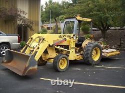 2000 New Holland Tractor With Loader And Mower #4652 2,755 Hrs