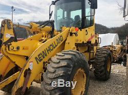 2001 New Holland 130 Articulated Wheel Loader Diesel Rubber Tire Tractor 139 Hp