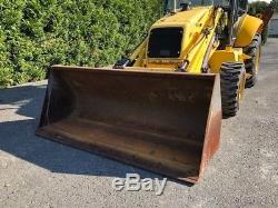 2001 New Holland LB90 Back-Hoe Loader 4x4 Extend-A-Hoe Full Cab Diesel Tractor