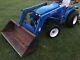 2001 New Holland TC29 4x4 Compact Tractor with NH7308 Quick Detach Loader