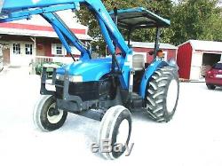 2001 New Holland TN65 with Loader 57 HP- -Delivery @ $1.85 per loaded mile