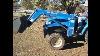 2001 New Holland Tractor Tc33d With Front Loader For Sale