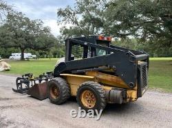 2002 New Holland Ls180 Skid Steer Loader Open Cab Hand/foot Controls
