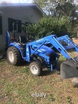 2002 New Holland TC29 Diesel Tractor With Loader And Backhoe