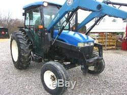 2002 New Holland TN 75D Cab & Loader Tractor-Delivery @ $1.85 per loaded mile