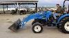 2002 New Holland Tc45d 4wd Tractor With 17la Quick Tach Front Loader Only 1597 Hours