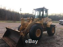 2003 NEW HOLLAND LW 130 WHEEL LOADER 4 in 1 CLAM BUCKET WITH QUICK ATTACH BUCKET