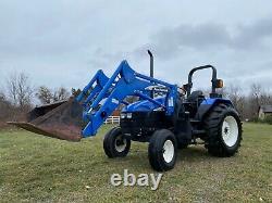 2003 New Holland TL80 loader tractor