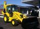 2004 New Holland LB75. B Tractor Loader Backhoe with Cab & Extenda Hoe