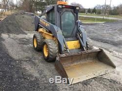 2004 New Holland LS180 Skid Steer Loader with Cab & 2 Speed