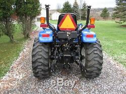 2004 New Holland TC33D 4x4 Tractor and Loader, Hydro Trans, Diesel, Low Hours