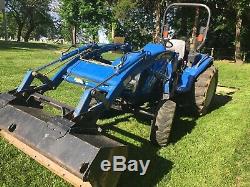 2004 New Holland TC45A Tractor with Front Loader
