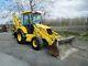 2005 New Holland LB90B Tractor Loader Backhoe, Cab, 4WD, Extendahoe, 5503 Hours