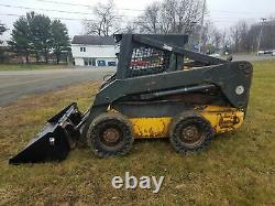 2005 New Holland LS190B Skid Steer Loader High Flow New Bucket