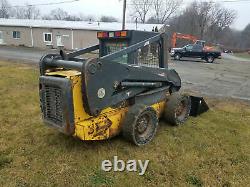 2005 New Holland LS190B Skid Steer Loader High Flow New Bucket