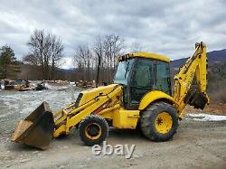 2005 New Holland Lb75b Loader Backhoe Cab 4x4 Extendahoe! We Finance