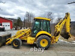 2005 New Holland Lb75b Loader Backhoe Cab 4x4 Extendahoe! We Finance