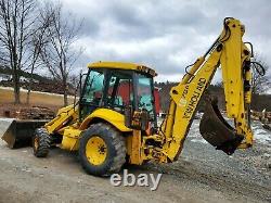 2005 New Holland Lb75b Loader Backhoe Cab 4x4 Extendahoe! We Finance