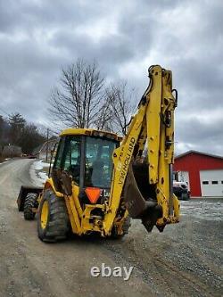 2005 New Holland Lb75b Loader Backhoe Cab 4x4 Extendahoe! We Finance