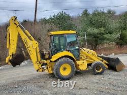 2005 New Holland Lb75b Loader Backhoe Cab 4x4 Extendahoe! We Finance