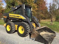 2006 New Holland L180 Skid Steer Loader Enclosed Heat And Ac Great To Plow Snow