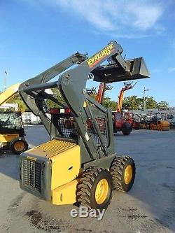 2006 New Holland Ls-160 Skid Wheel Loader New Wheels And Tires Good Hours