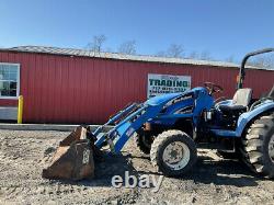2006 New Holland TC45A 4x4 45Hp Compact Tractor with Loader & Mower 1200Hrs