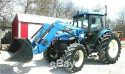 2006 New Holland TD95D Tractor Cab, 4x4 Loader-FREE 1000 MILE DELIVERY FROM KY
