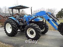 2006 New Holland Td95d 4x4 + Loader+ 151 Hours. Very Nice Tractor