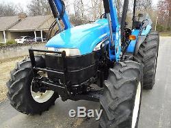 2006 New Holland Td95d 4x4 + Loader+ 151 Hours. Very Nice Tractor