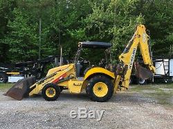 2007 New Holland B95 Backhoe 4x4 Extendahoe Loader