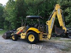 2007 New Holland B95 Backhoe 4x4 Extendahoe Loader