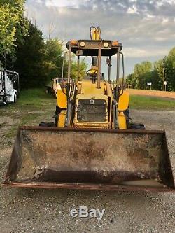 2007 New Holland B95 Backhoe 4x4 Extendahoe Loader