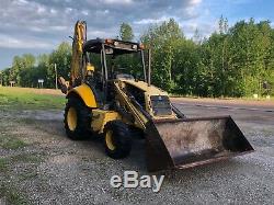 2007 New Holland B95 Backhoe 4x4 Extendahoe Loader