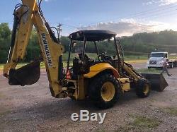 2007 New Holland B95 Backhoe 4x4 Extendahoe Loader