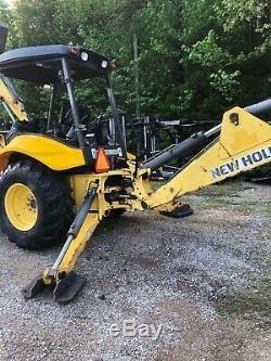 2007 New Holland B95 Backhoe 4x4 Extendahoe Loader