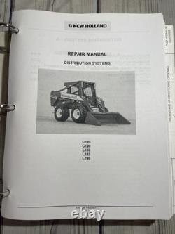 2007 New Holland Full Service Manual PRINT Copy 87630288 C185 C190 L180