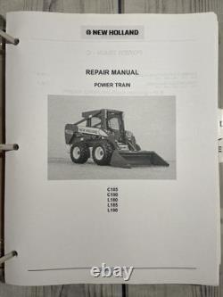 2007 New Holland Full Service Manual PRINT Copy 87630288 C185 C190 L180