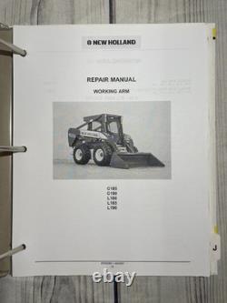 2007 New Holland Full Service Manual PRINT Copy 87630288 C185 C190 L180
